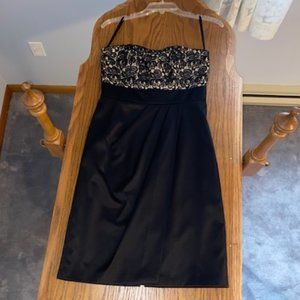 Black Strapless Dress